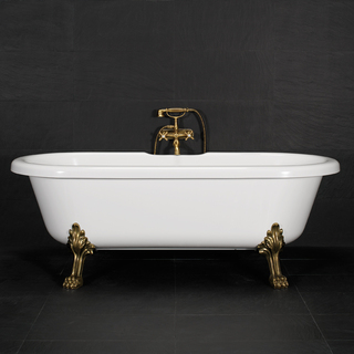 Tassbadkar Elisabeth 175 Cm Vitt Med Antika Tassar