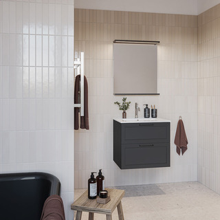 Kommod Nejd Antracit Matt 60 Cm