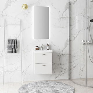 Kommod Hed Lådor Vit 42 Cm