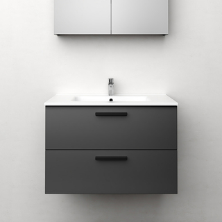 Kommod Jord Antracit Matt 80 Cm