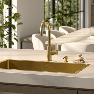 Köksblandare Ciconia Utan Diskmaskinsavstängning Borstad Mässing