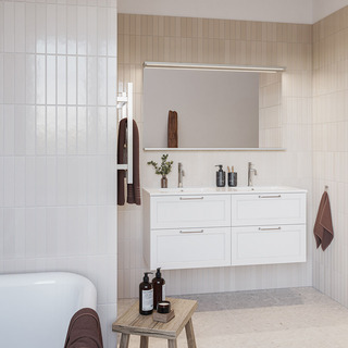 Kommod Nejd Vit Matt 120D Cm