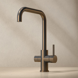 Köksblandare Strix Med Diskmaskinsavstängning Borstad Brons