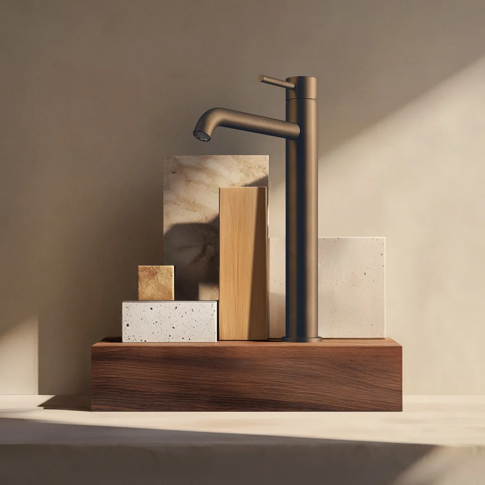 Blandare Westerbergs Corax hög brons