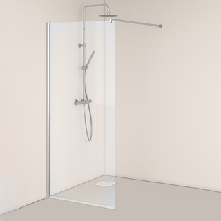 Duschvägg Nejd 90 Cm Cm Klarglas Matt