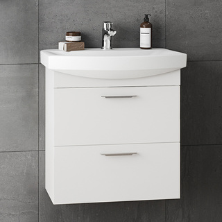 Kommod Lycka Lådor Vit 60 Cm