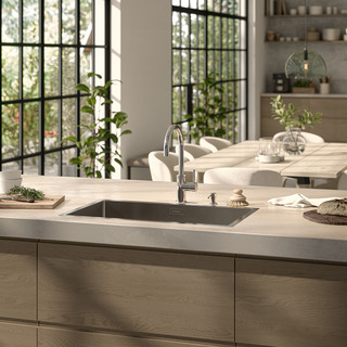 Köksblandare Ciconia Utan Diskmaskinsavstängning Blank Rostfri