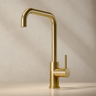 Köksblandare Strix Utan Diskmaskinsavstängning Borstad Mässing