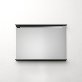 Spegel Med Belysning Samla Antracit 100 Cm