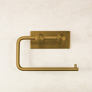 Toalettpappershållare Borstad Mässing