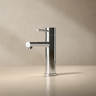 Tvättställsblandare Asio Låg Blank Rostfri