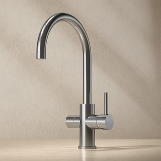 Köksblandare Ciconia Med Diskmaskinsavstängning Borstad Rostfri