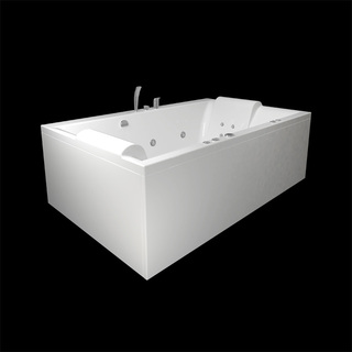 Massagebadkar Pacific 190Sq Comfort 2.0