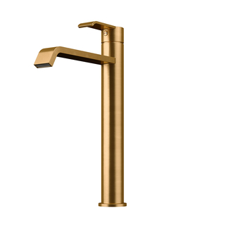 Tvättställsblandare Loxia Hög Borstad Mässing