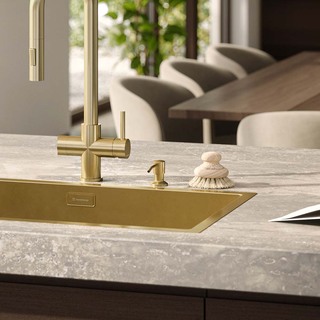 Diskmedelspump Borstad Mässing