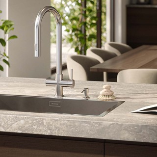 Diskmedelspump Borstad Rostfri