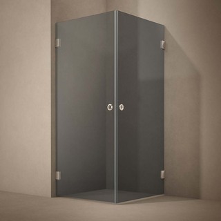 Duschhörn Lynx Sotat Glas 90X100 Cm Krom