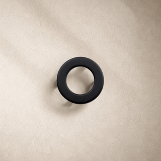 Överfyllnadsring Till Tvättställ Matt Svart