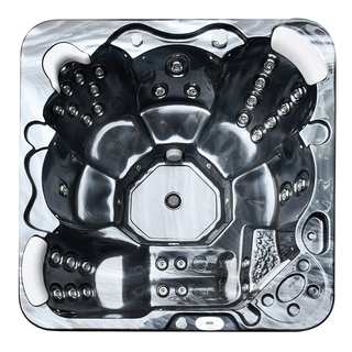 Spabad Sandhamn Svart/Grå Inkl Lock Extra Tjockt - 2026