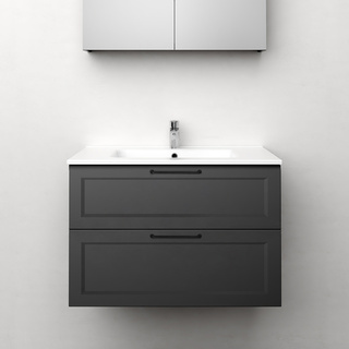 Kommod Nejd Antracit Matt 80 Cm