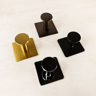 Handdukskrok 1-Krok Matt Svart