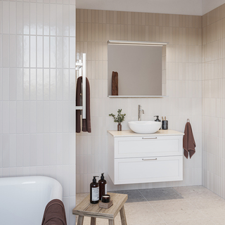 Kommod Nejd Vit Matt 80 Cm