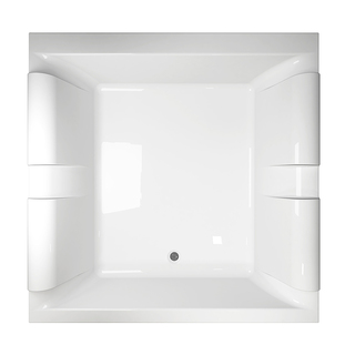 Massagebadkar Pacific 180Sq Badkar 2.0 Inkl Front