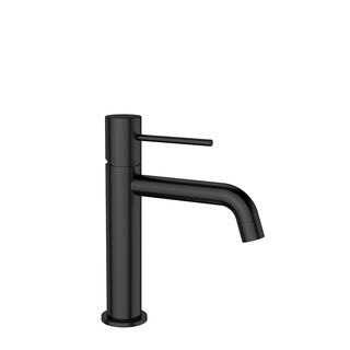 Tvättställsblandare Porla Låg Svart