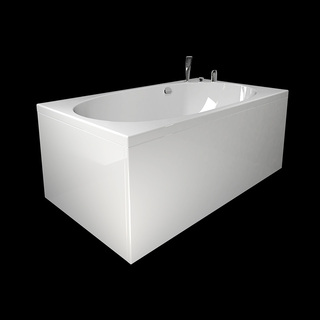 Massagebadkar Norden 160 Comfort Badkar 2.0 + Front + Gavel + Ocean Blandare