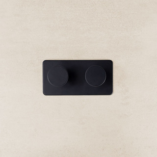 Handdukskrok 2-Krok Matt Svart