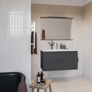 Kommod Nejd Antracit Matt 100 Cm