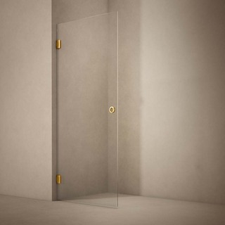 Duschdörr Lynx Klarglas 100 Cm Mässing