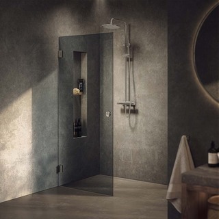 Duschdörr Lynx Sotat Glas 100 Cm Krom