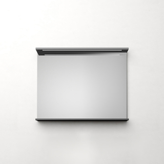 Spegel Med Belysning Samla Antracit 90 Cm