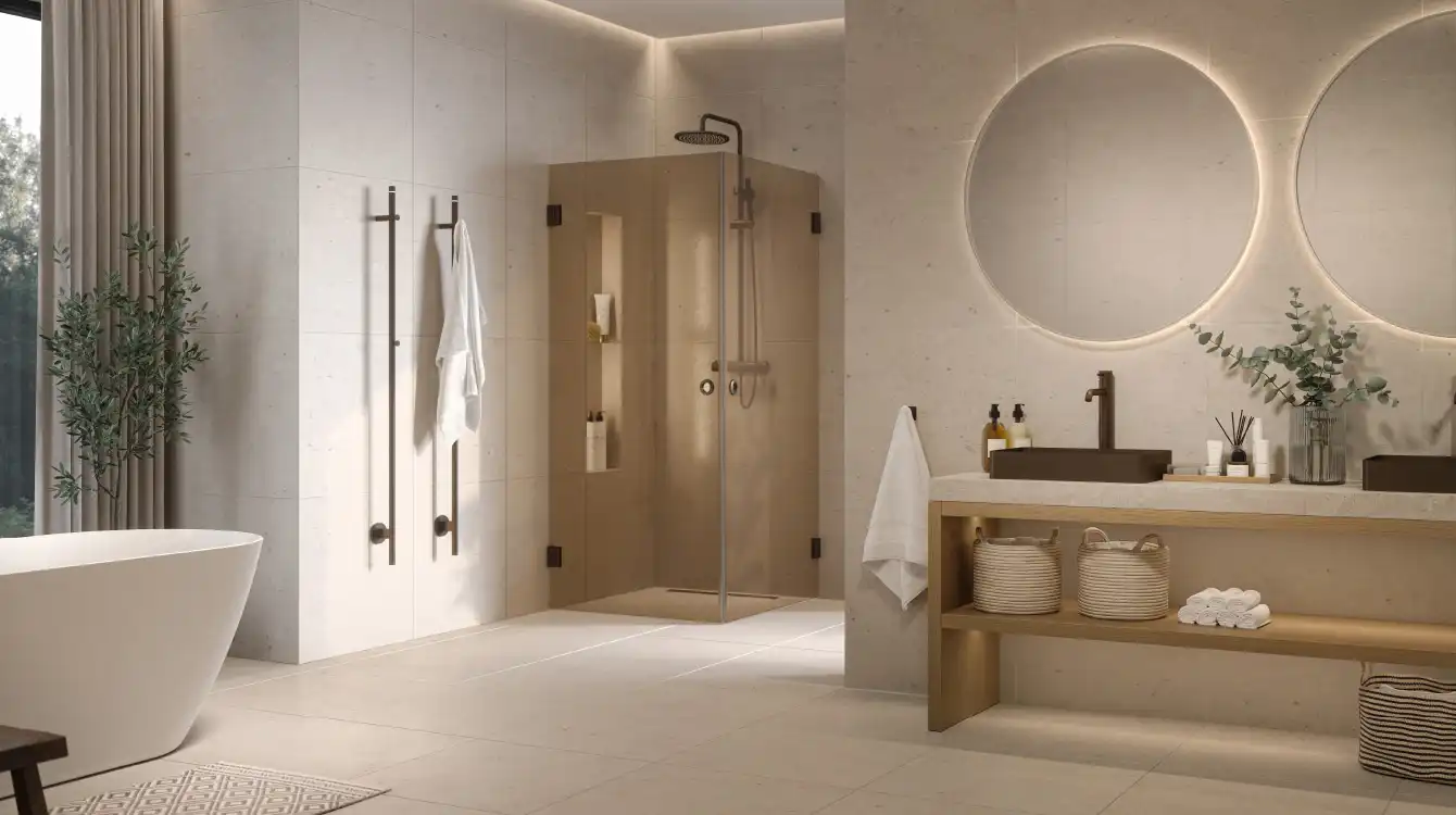 Badrums Nexus i brons