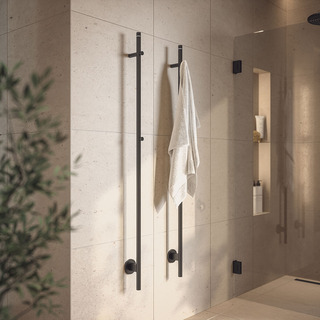 Handdukstork Pinus 1450X85 Matt Svart