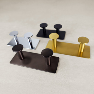 Handdukskrok 2-Krok Matt Svart