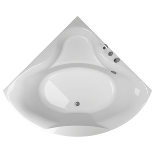 Massagebadkar Ocean 140C Badkar 2.0 + Front + Massagebadkar Ocean Blandare